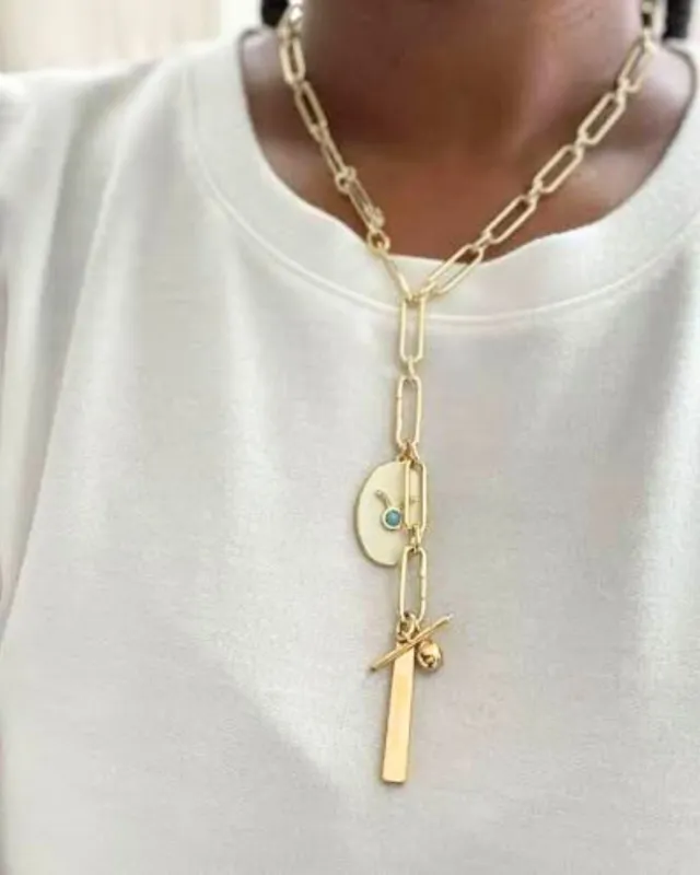 Momento Convertible Link Necklace made by Stella & Dot
