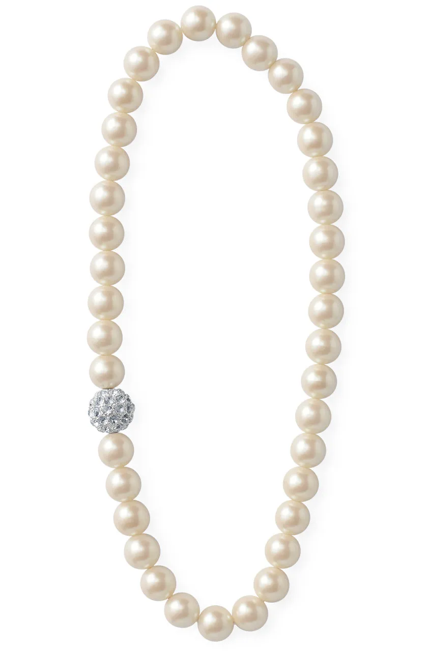 Pearl Necklace with Crystal sold by Stella & Dot