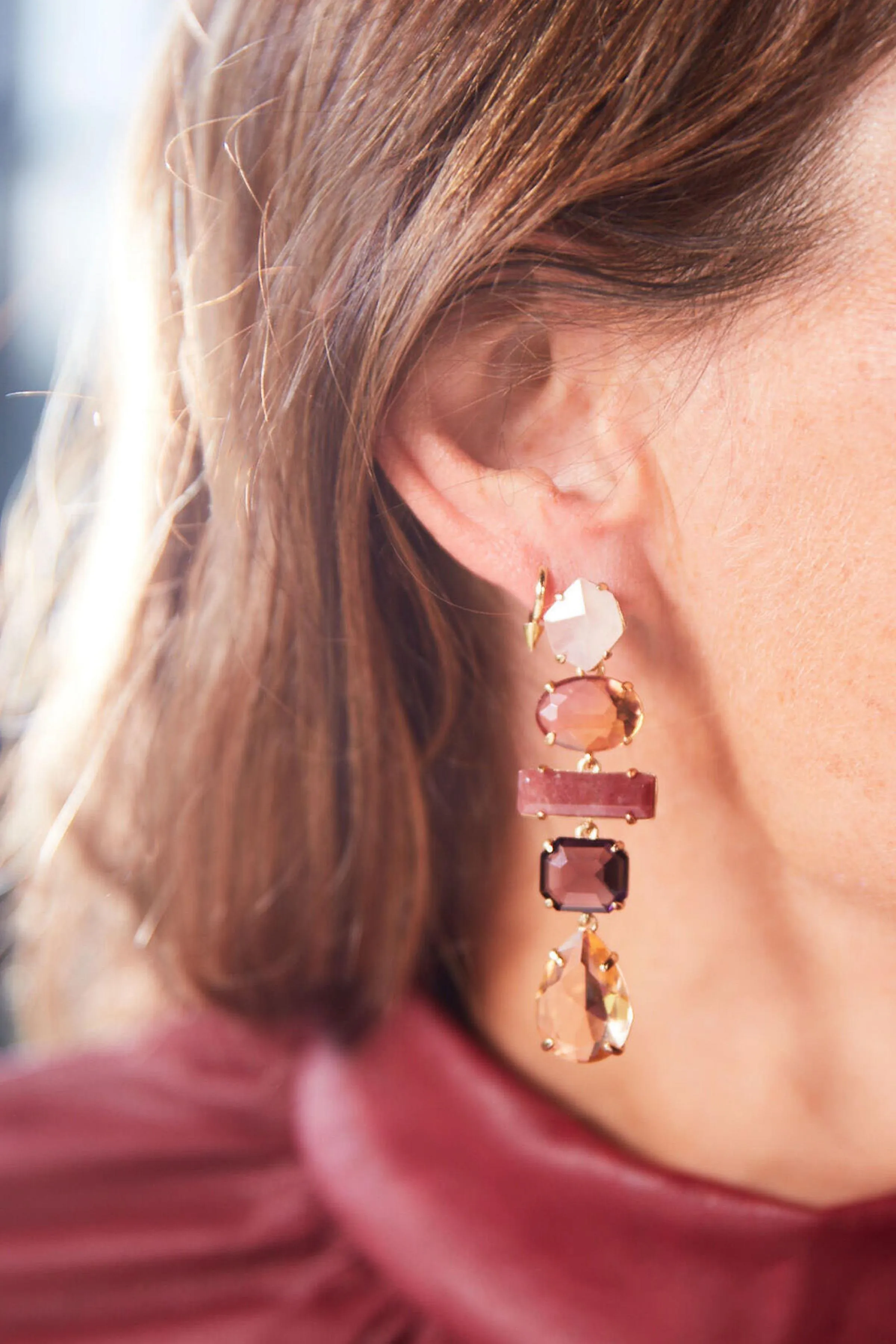 Gem Linear Earrings sold by Stella & Dot product image thumbnail 3