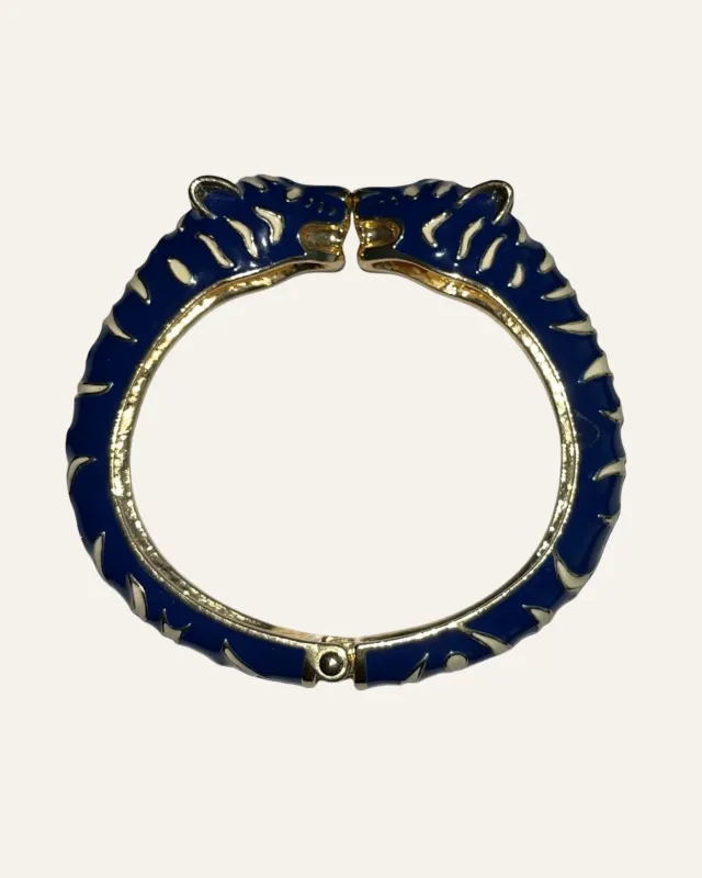 Blue and Gold Animal Cuff [B222BL] made by Stella & Dot