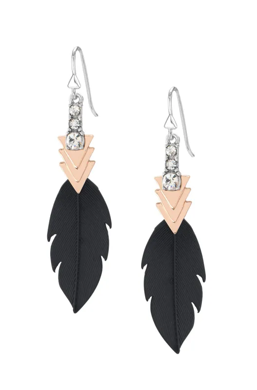 Raven Earrings made by Stella & Dot