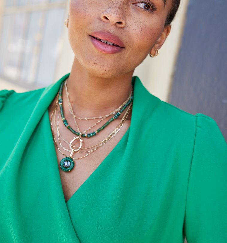 Stella Strands Delicate Gold Layering Necklace sold by Stella & Dot product image thumbnail 3