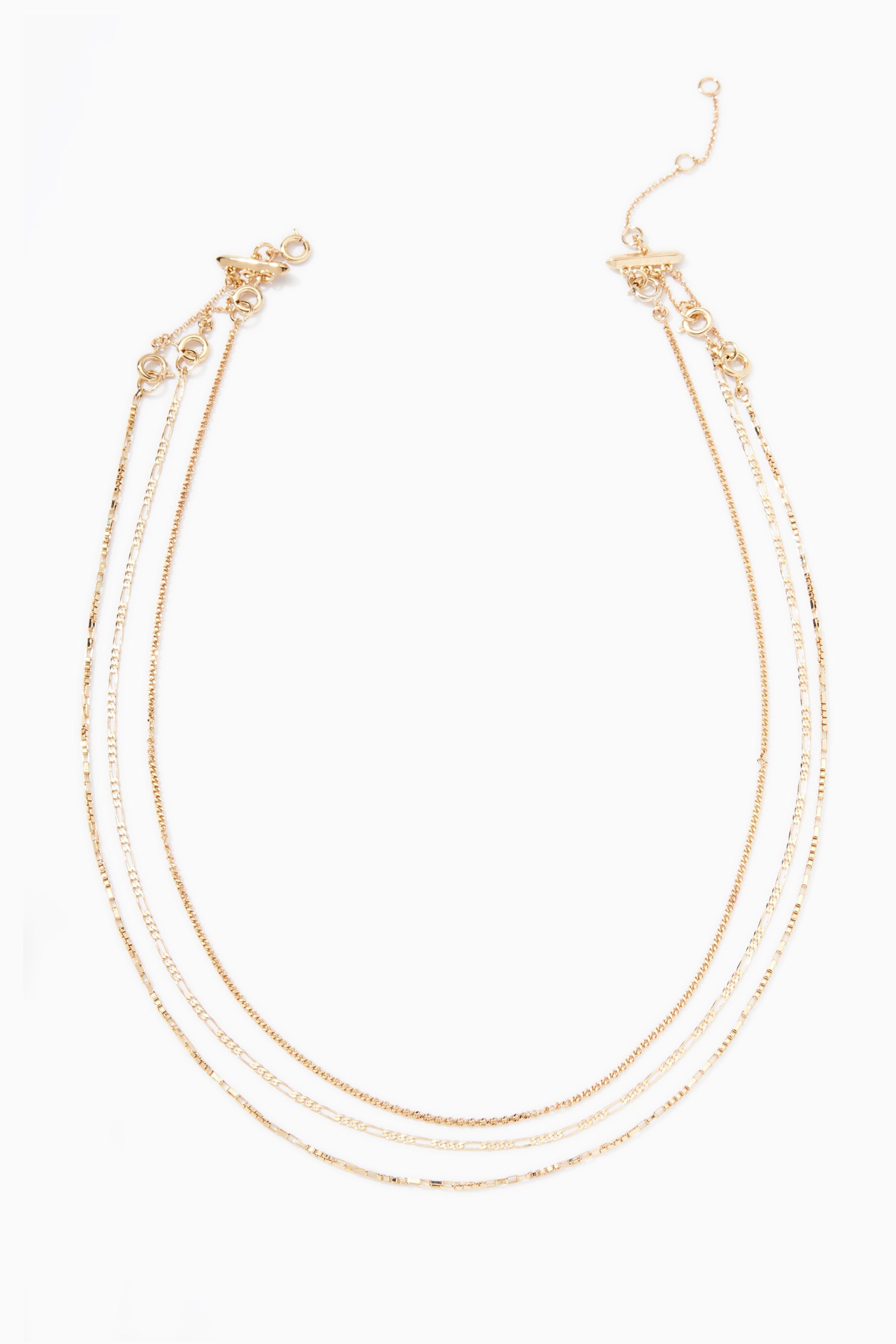 Stella Strands Delicate Gold Layering Necklace sold by Stella & Dot product image thumbnail 4