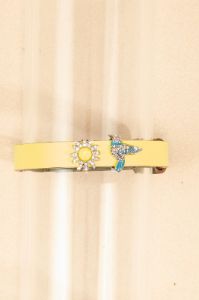 KEEP Hummingbird & Sunflower Charm Bracelet sold by Stella & Dot