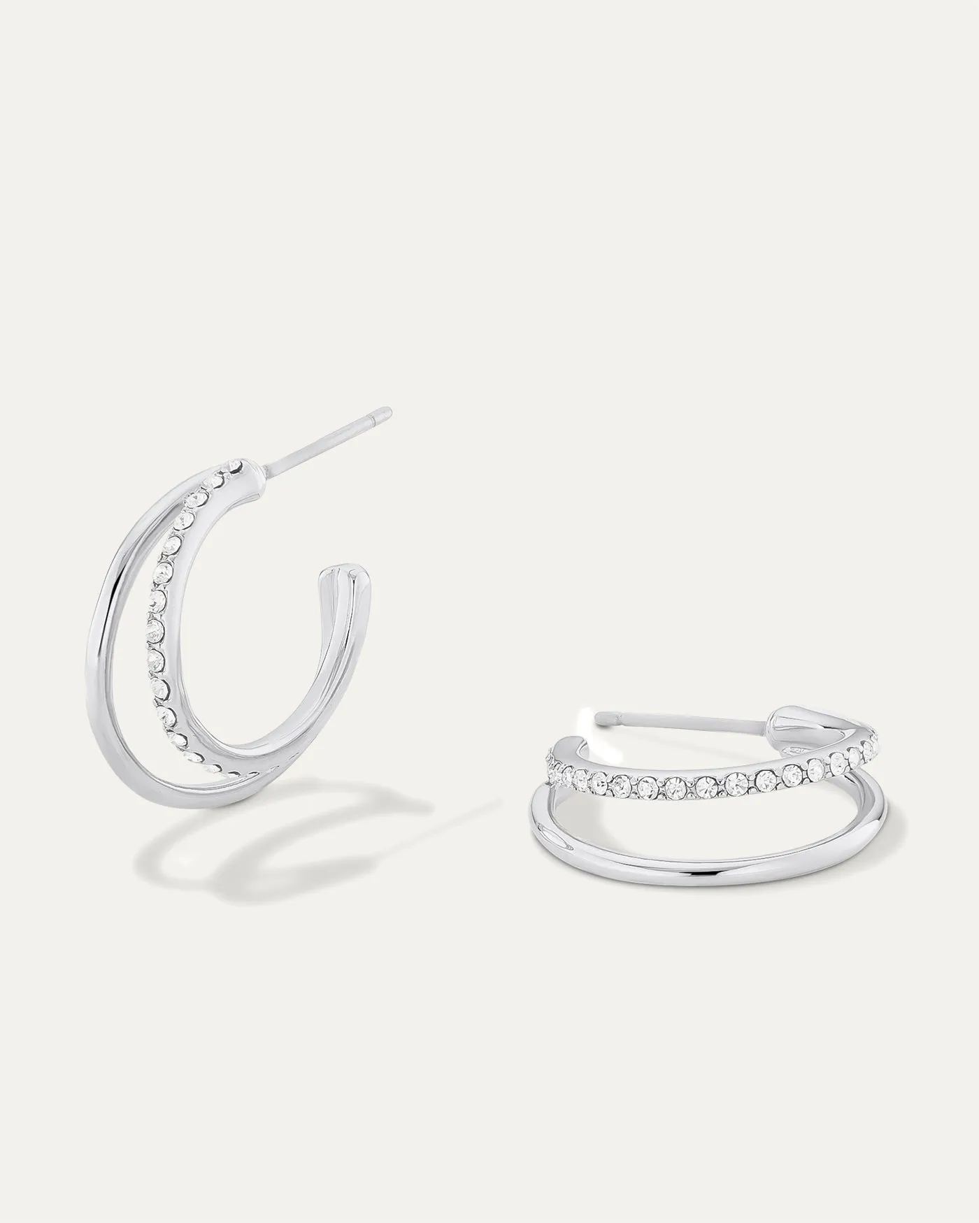 Julie Double Hoops sold by Stella & Dot product image thumbnail 4