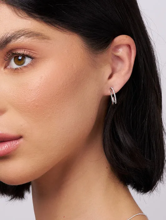 Julie Double Hoops sold by Stella & Dot product image thumbnail 2