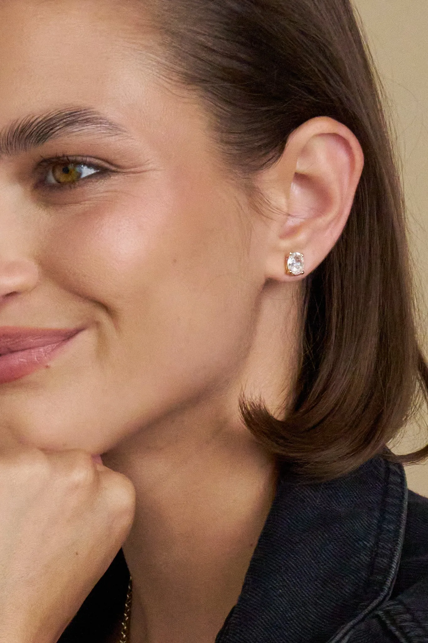 Inheritance Oval Studs sold by Stella & Dot product image thumbnail 2