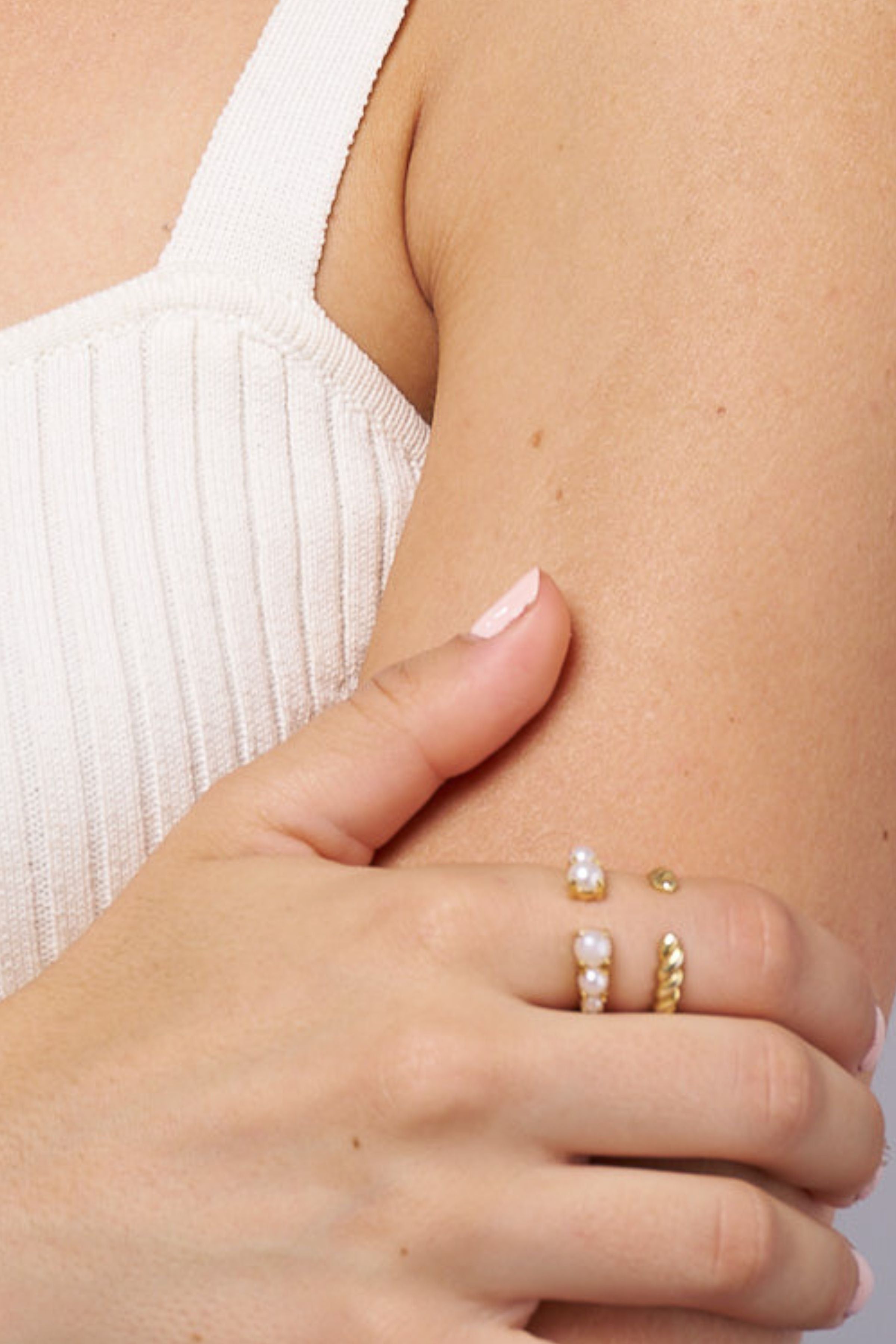 Hannah Pearl Ring Set sold by Stella & Dot product image thumbnail 4