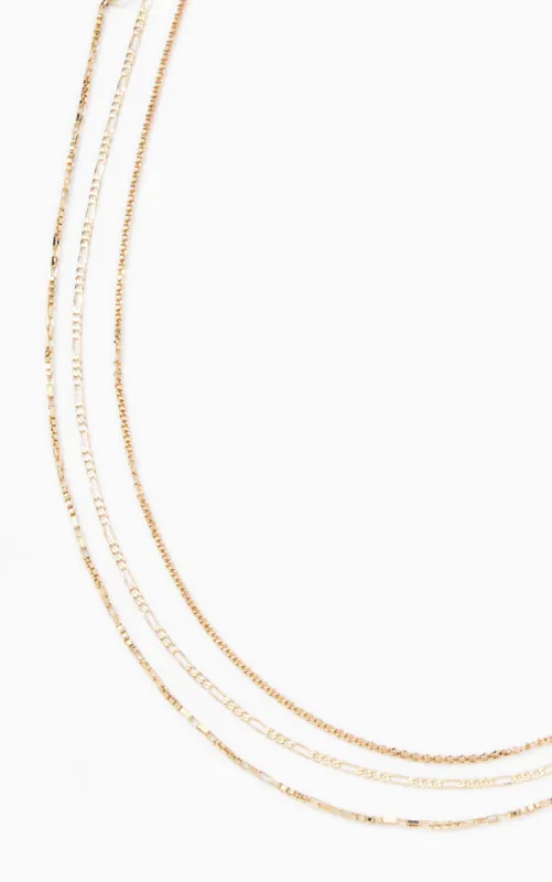 » Stella Strands Delicate Gold Layering Necklace (50% off) sold by Stella & Dot