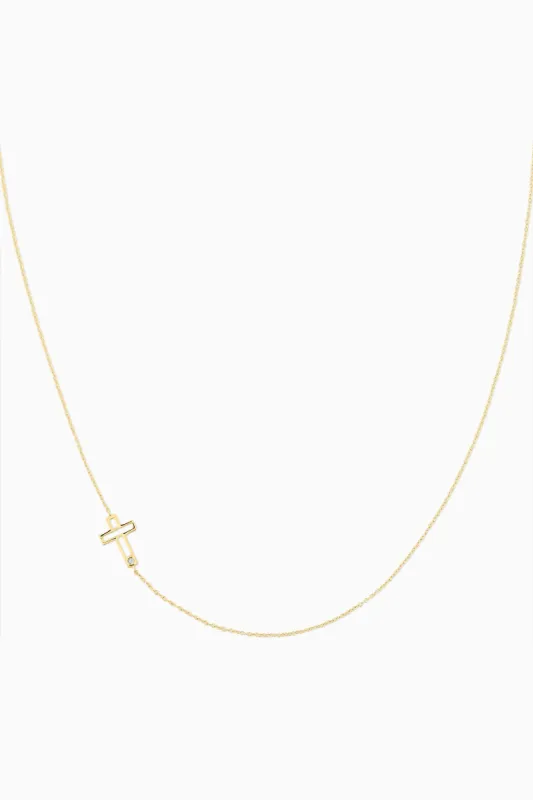 » Covet 14kt Diamond Cross Necklace (50% off) sold by Stella & Dot