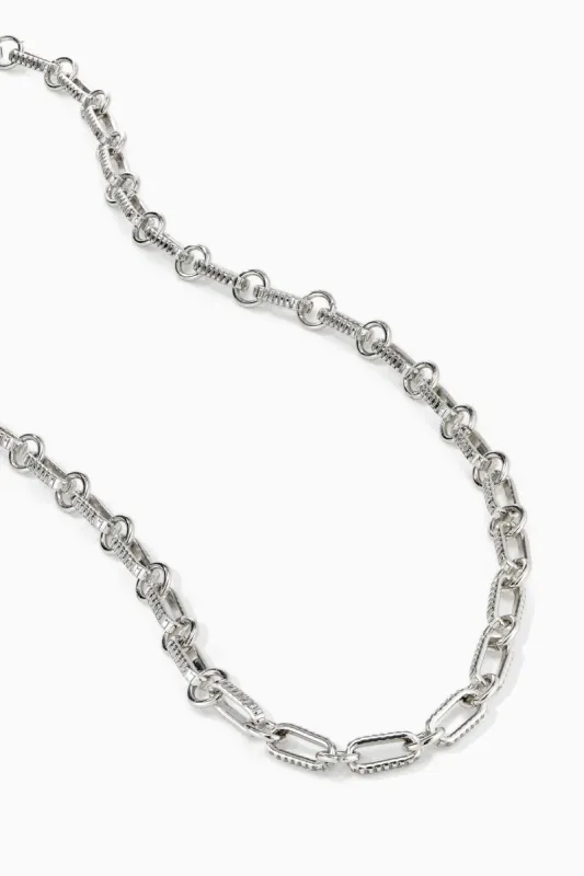 » Ash Textured Silver Chain Necklace (50% off) sold by Stella & Dot