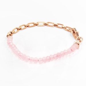 » Charlotte Rose Quartz Gemstone Bracelet (100% off) sold by Stella & Dot
