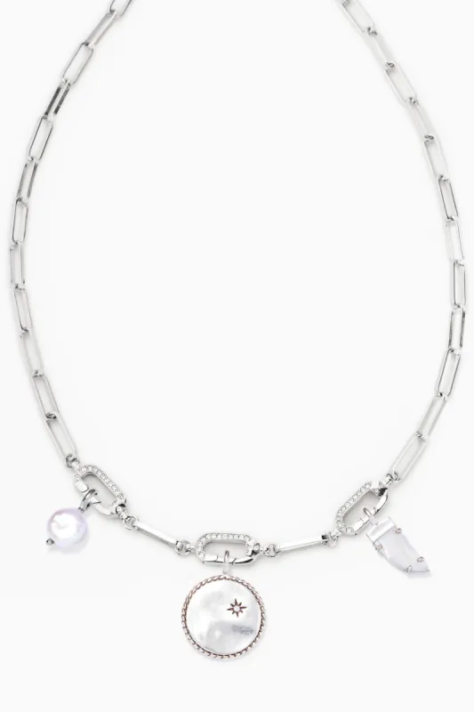 Triple Chain Medallion sold by Stella & Dot