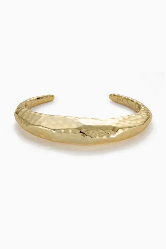 Lizzie Cuff Bracelet Gold sold by Stella & Dot