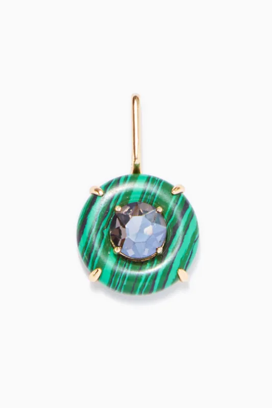 Malachite Gemstone Charm sold by Stella & Dot