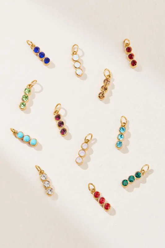 Power Stone Delicate Bar Necklace Charms sold by Stella & Dot