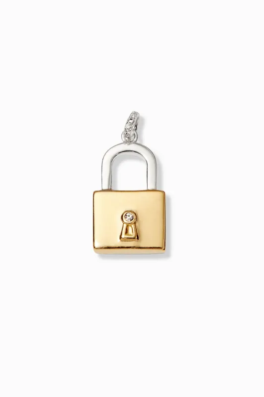 Lock of Love Delicate Charm sold by Stella & Dot