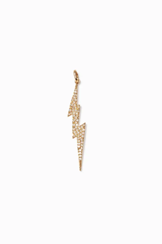 Pavé Lightning Bolt Charm sold by Stella & Dot