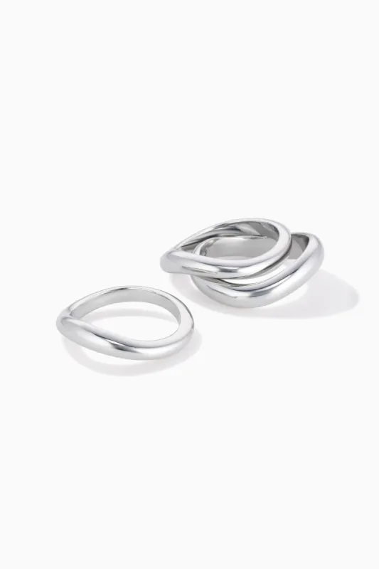 » Margo Sculpted Ring Set of 3 (50% off) sold by Stella & Dot