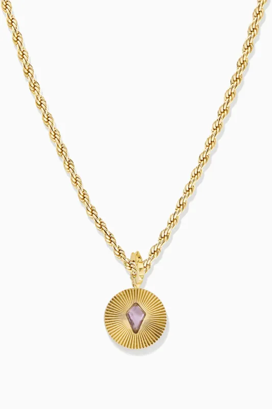 » Mara Rope Chain + Power Stone Medallion Bundle (50% off) sold by Stella & Dot
