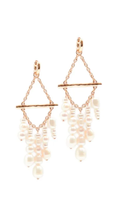 Emily Pearl Convertible Chandelier Earrings sold by Stella & Dot