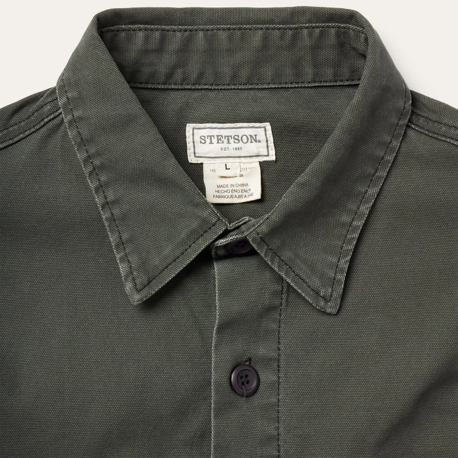 Stretch Canvas Jac-Shirt sold by Stetson product image thumbnail 4