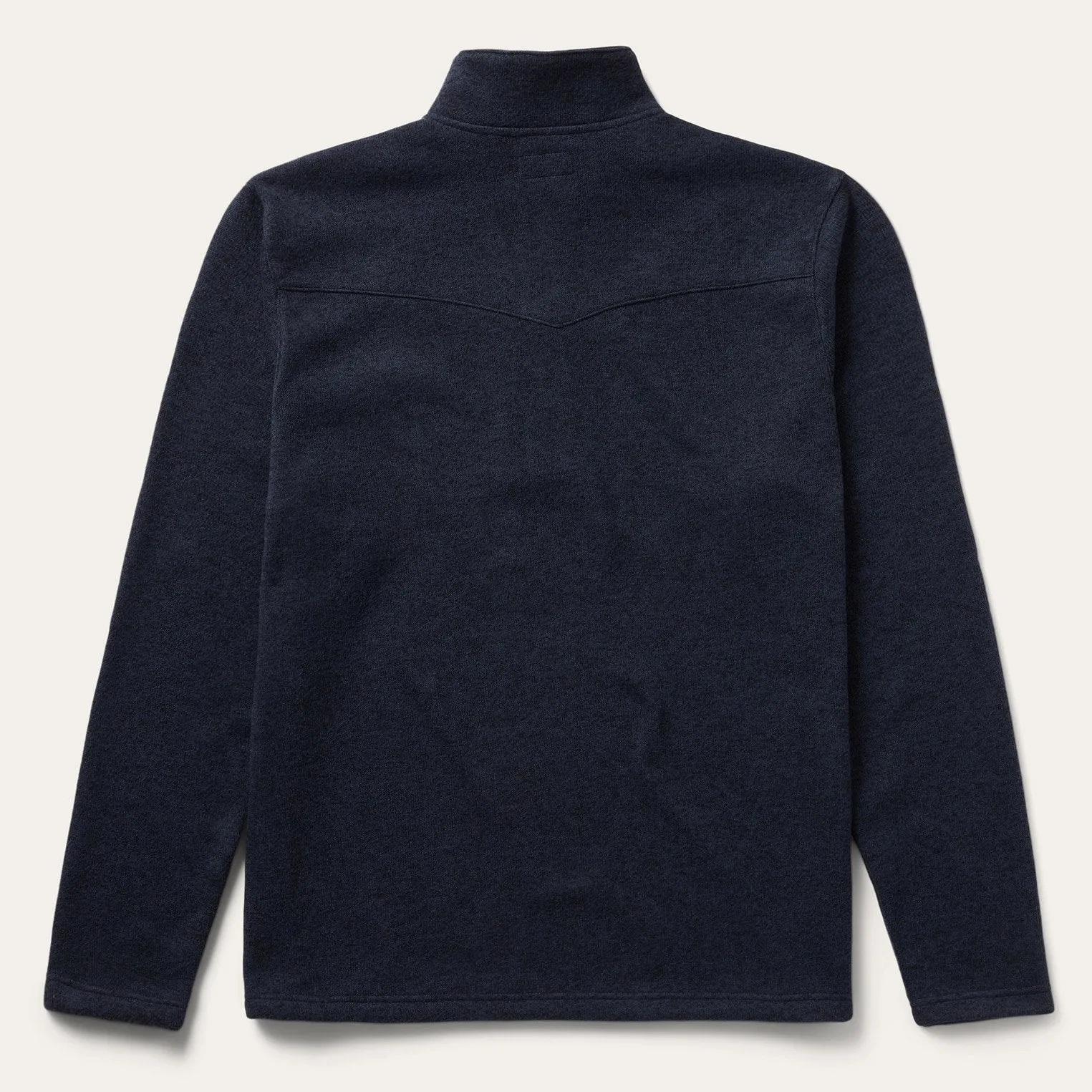 Button-Front Blue Pullover Knit Sweater sold by Stetson product image thumbnail 2