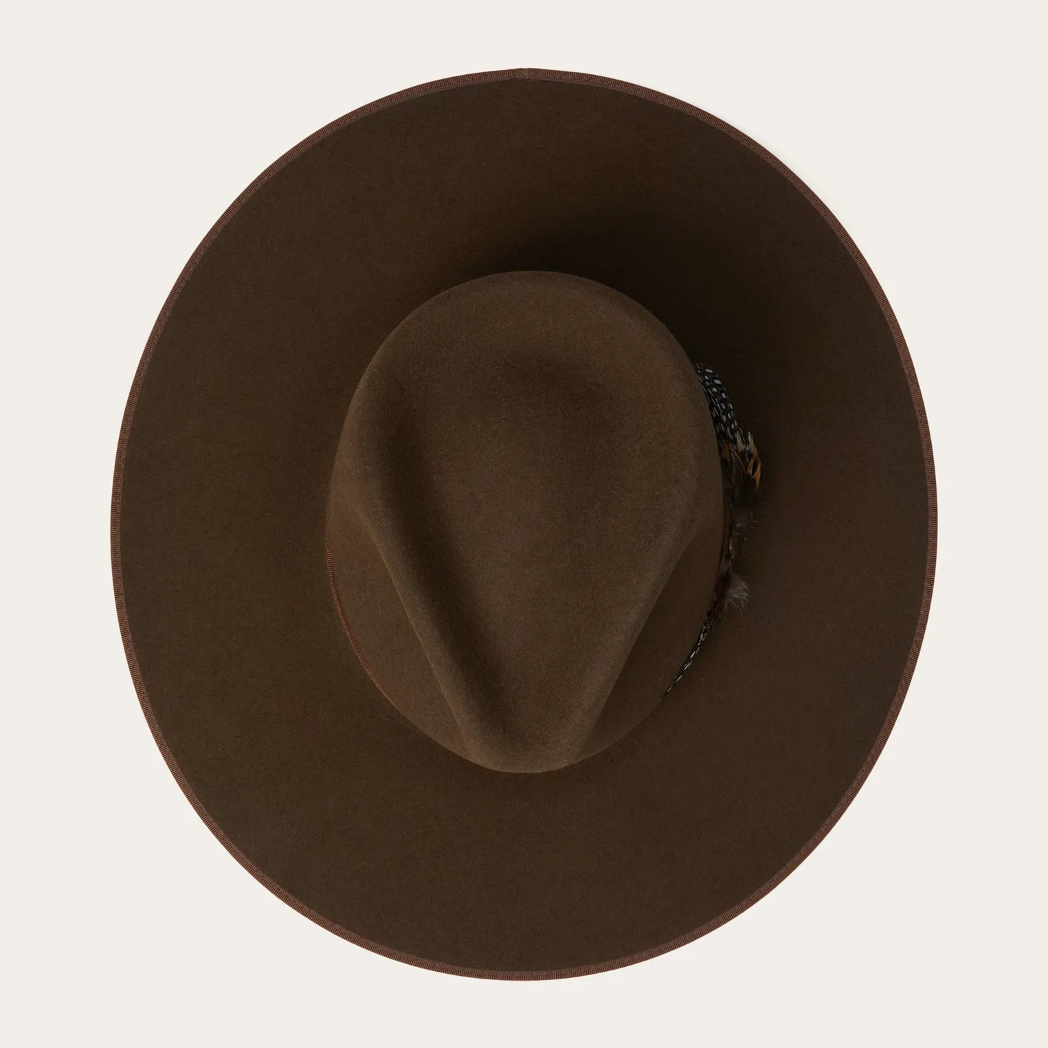 Midtown Wide Flat Brim Hat sold by Stetson product image thumbnail 4