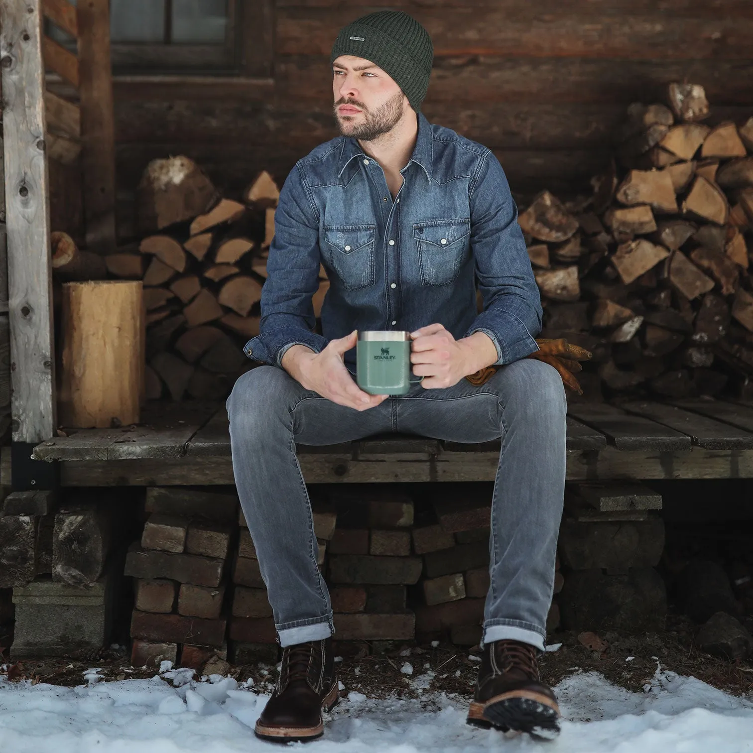 Merino Wool Beanie sold by Stetson product image thumbnail 3