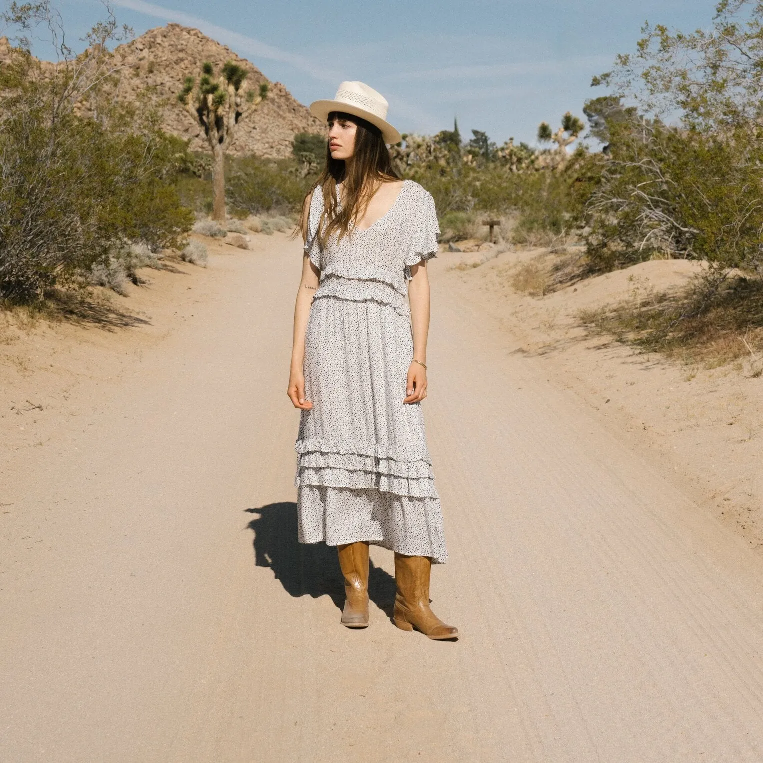 Stars Print Dress sold by Stetson product image thumbnail 2