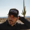 Black Core Patch Trucker Cap sold by Stetson