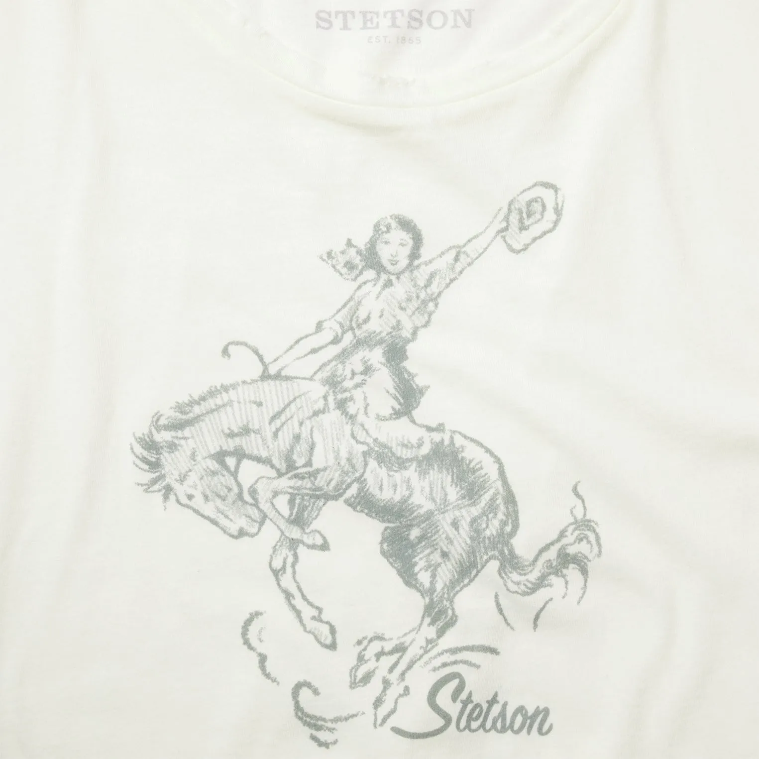 Bucking Cowgirl Graphic Tee sold by Stetson product image thumbnail 4