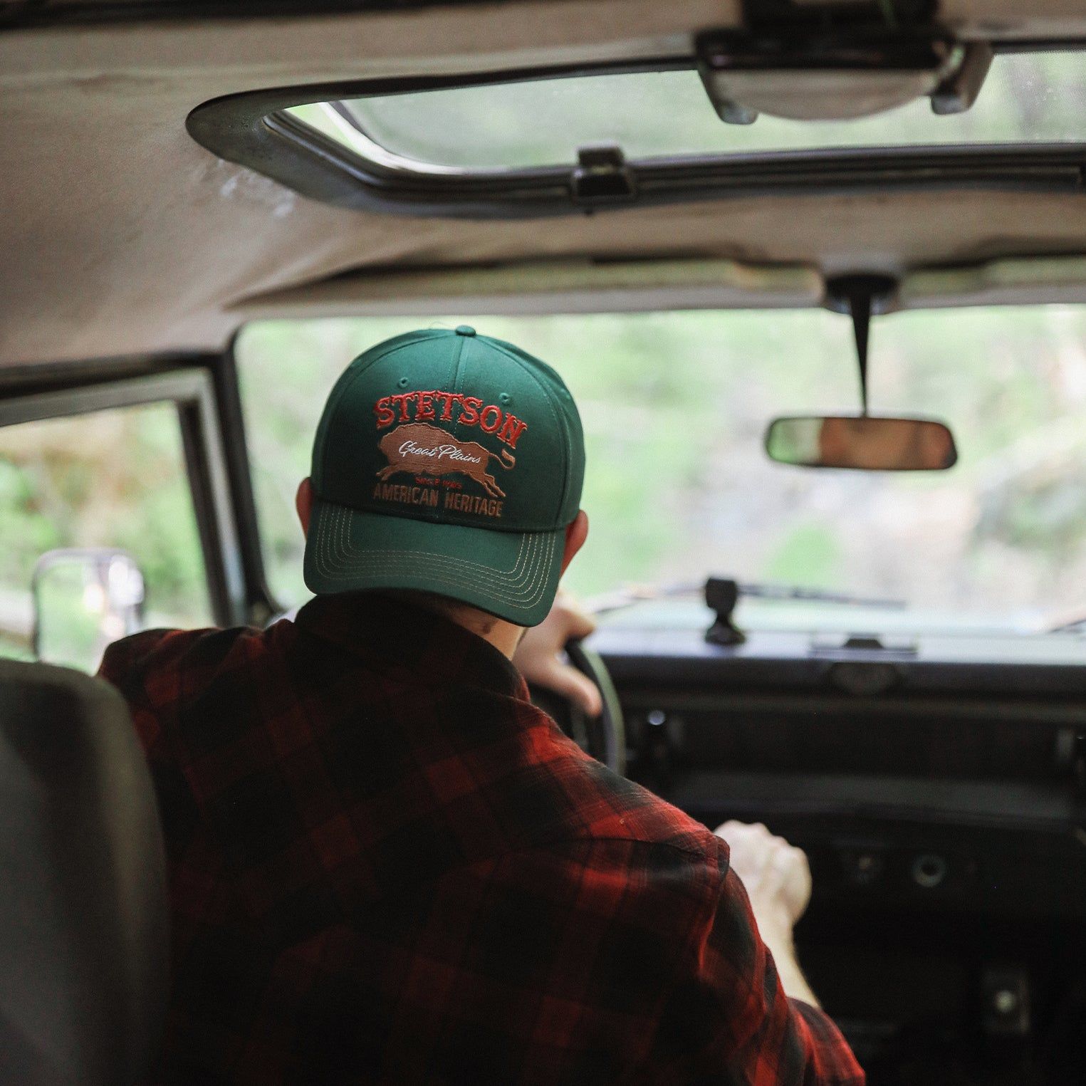 Bison Trucker Cap sold by Stetson product image thumbnail 2