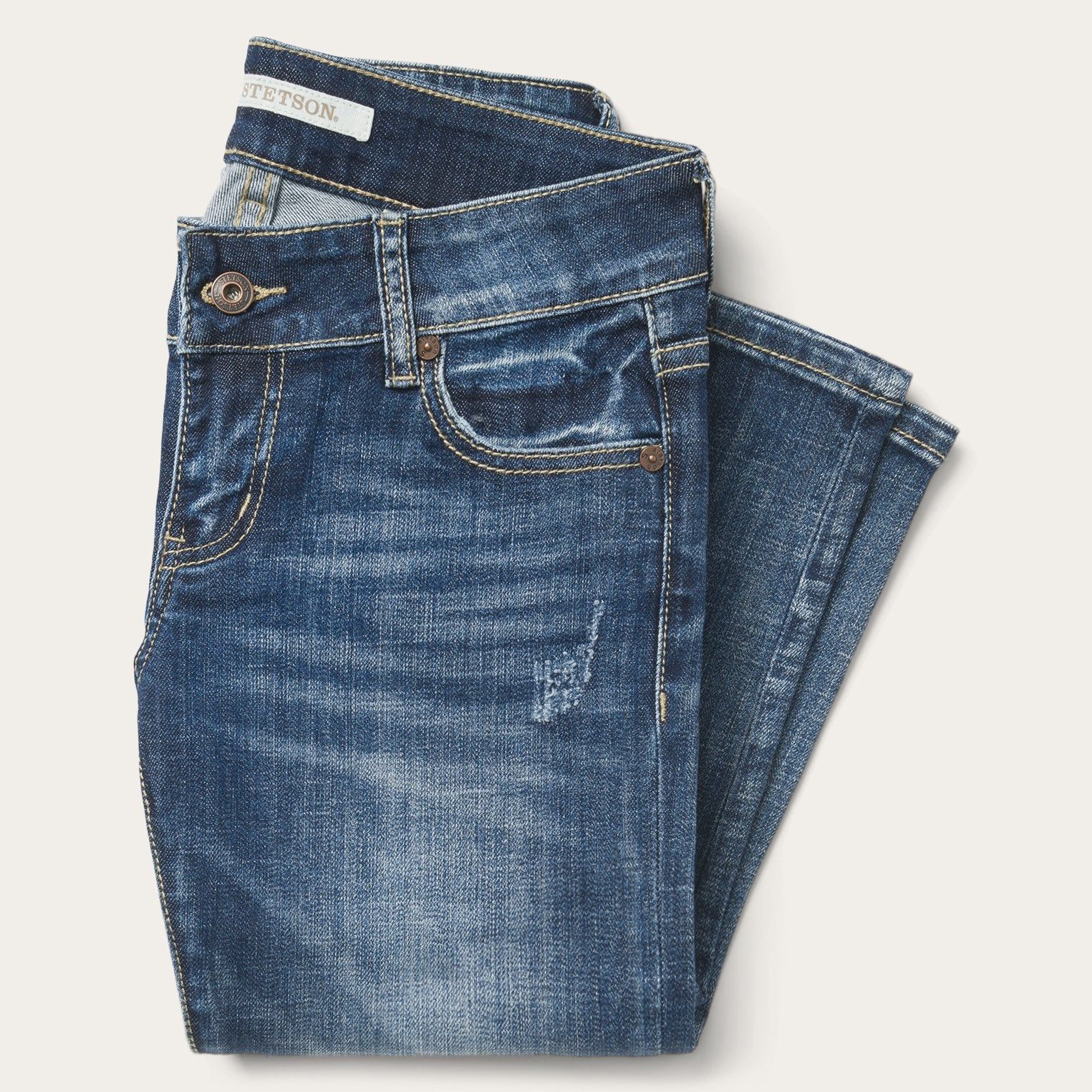 Skinny Straight Leg Fit Jean sold by Stetson product image thumbnail 3