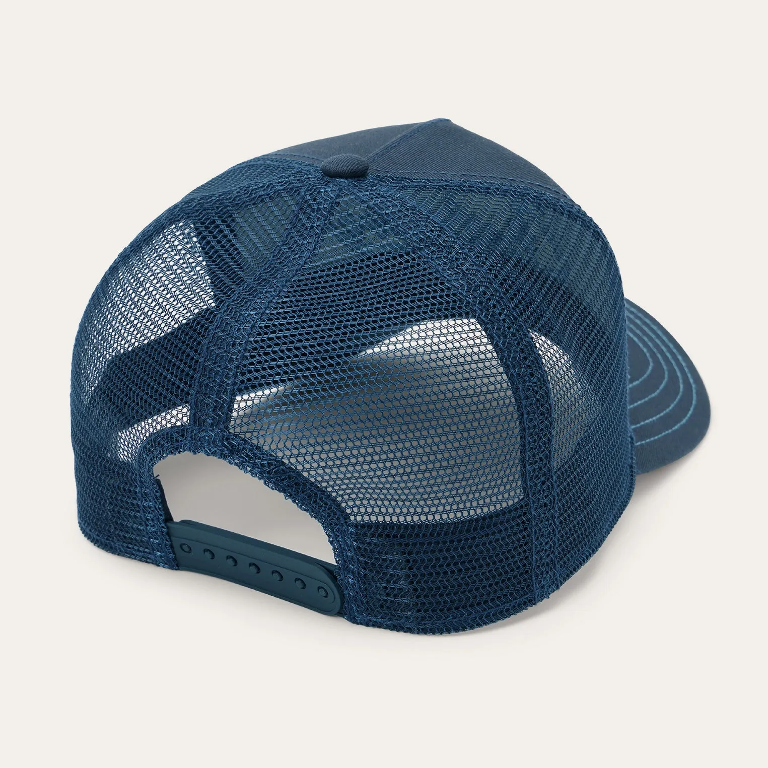 Navy Embroidered 1865 Trucker Cap sold by Stetson product image thumbnail 3