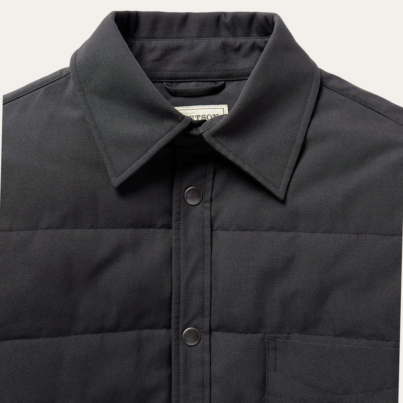 Grey Down Jacket sold by Stetson product image thumbnail 4