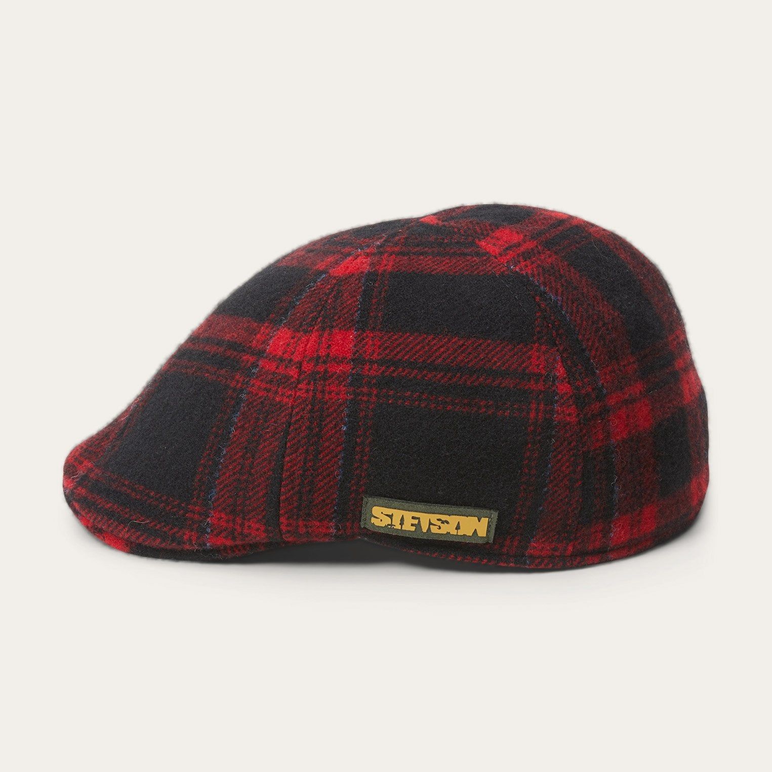 Texas Virgin Wool Check Cap sold by Stetson product image thumbnail 4