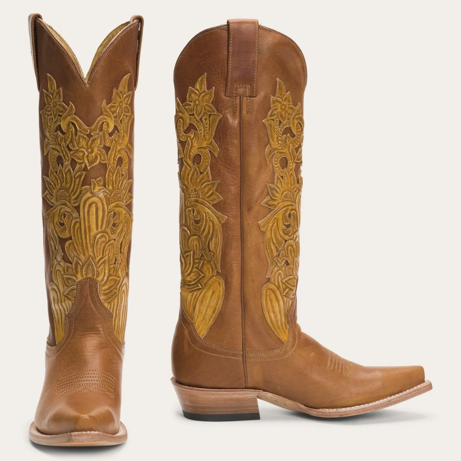Jules Hand Tooled Leather Boot sold by Stetson