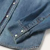 Distressed Denim Shirt sold by Stetson