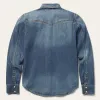 Distressed Denim Shirt sold by Stetson