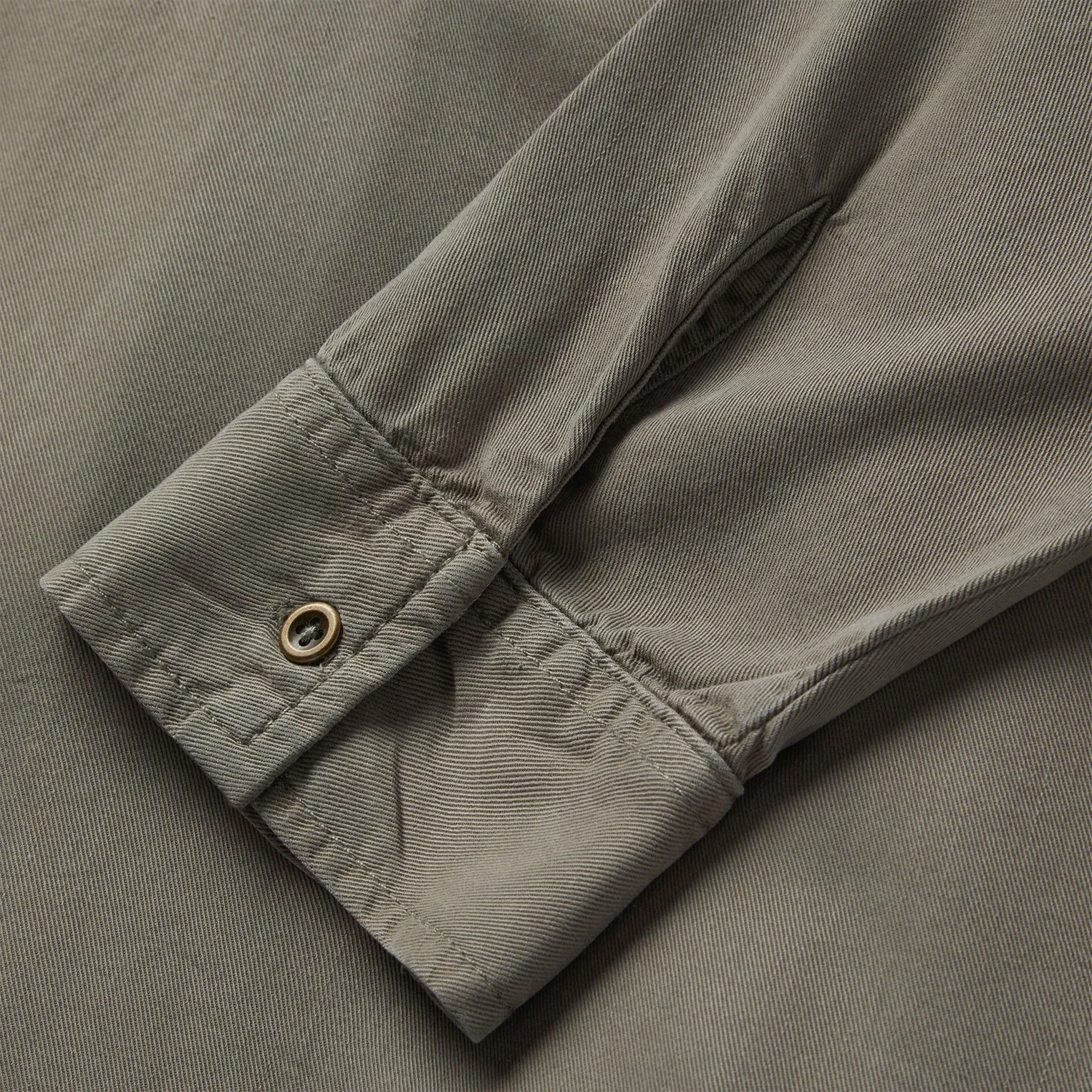 Olive Twill Peasant Blouse sold by Stetson product image thumbnail 5