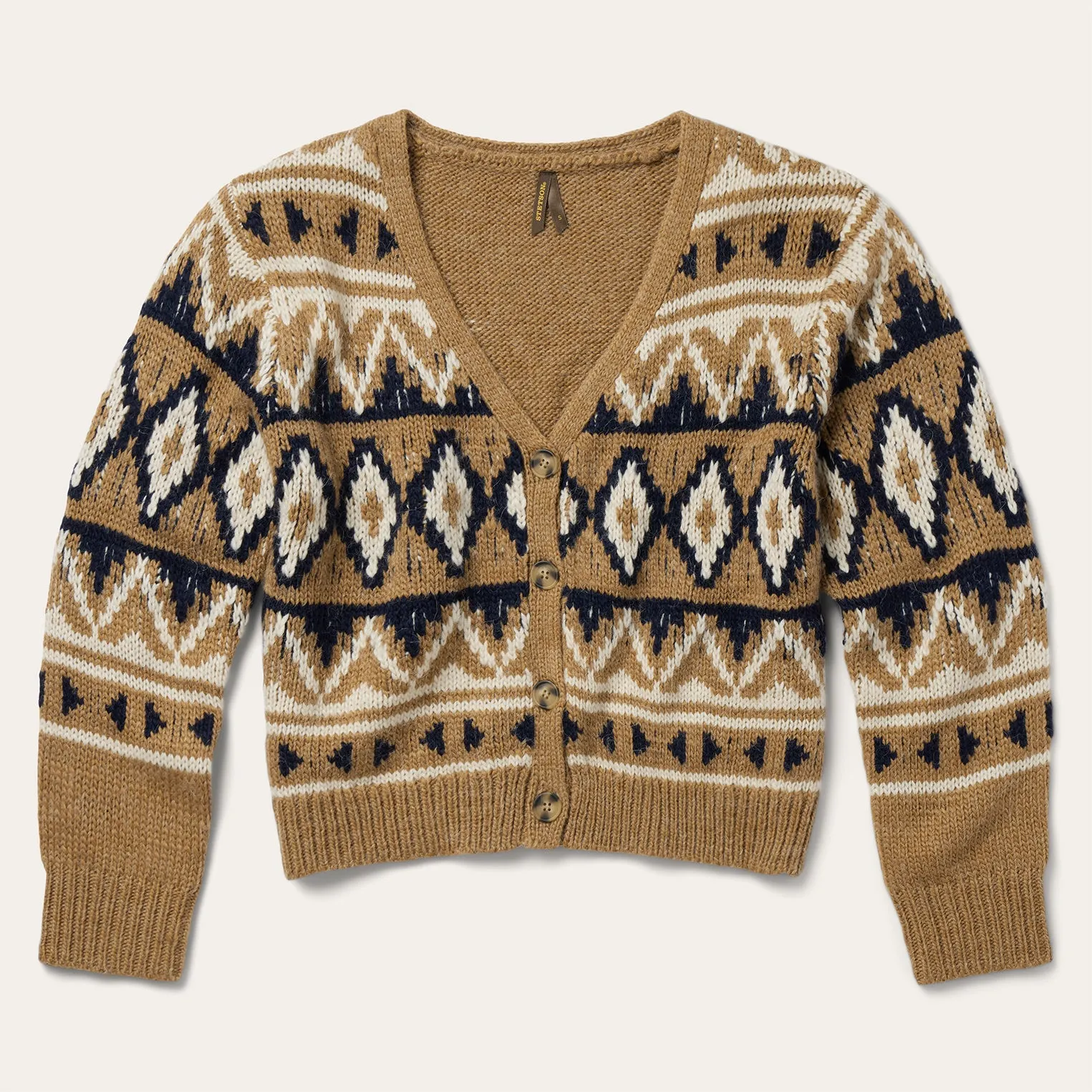 Gold Aztec Cardigan sold by Stetson