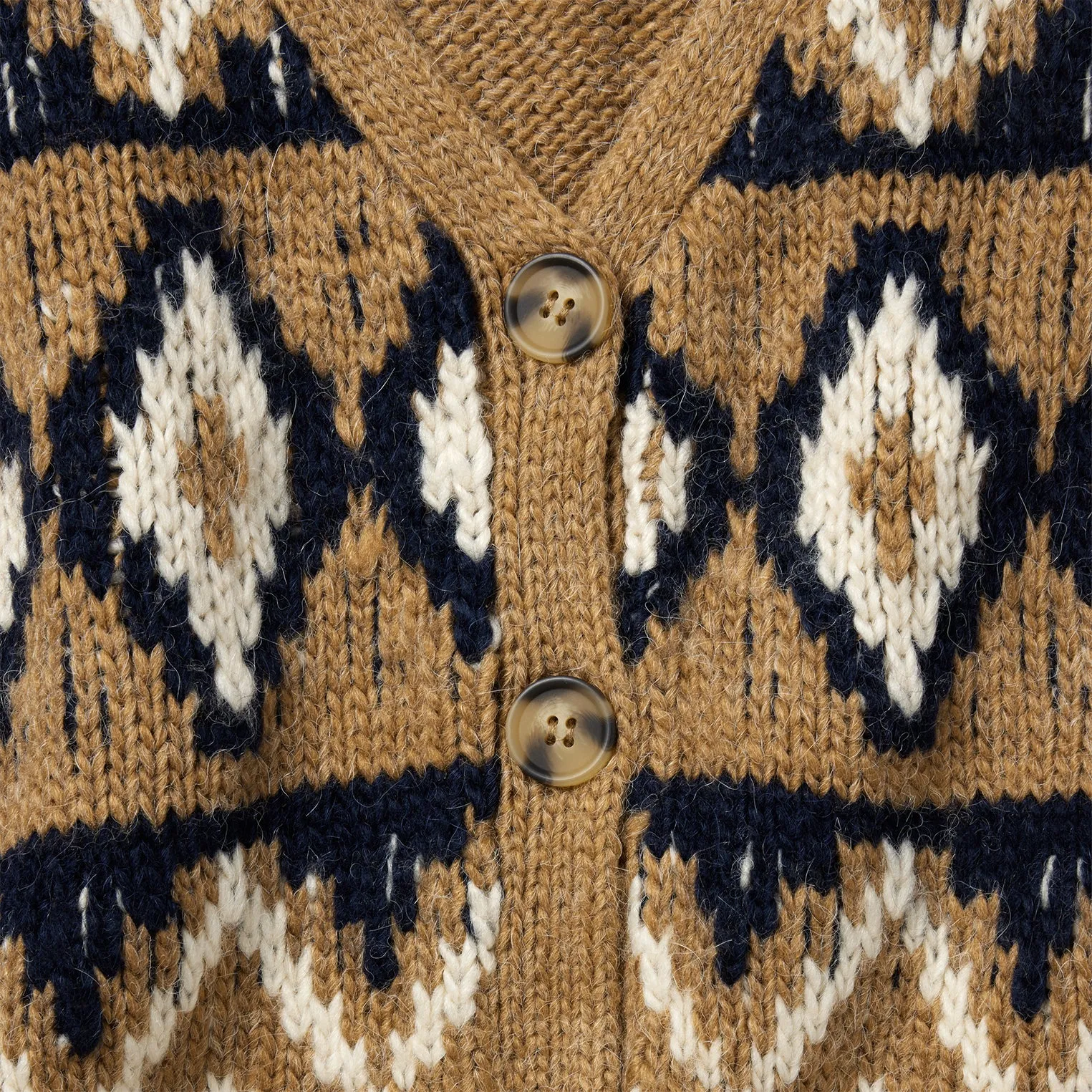 Gold Aztec Cardigan sold by Stetson product image thumbnail 3