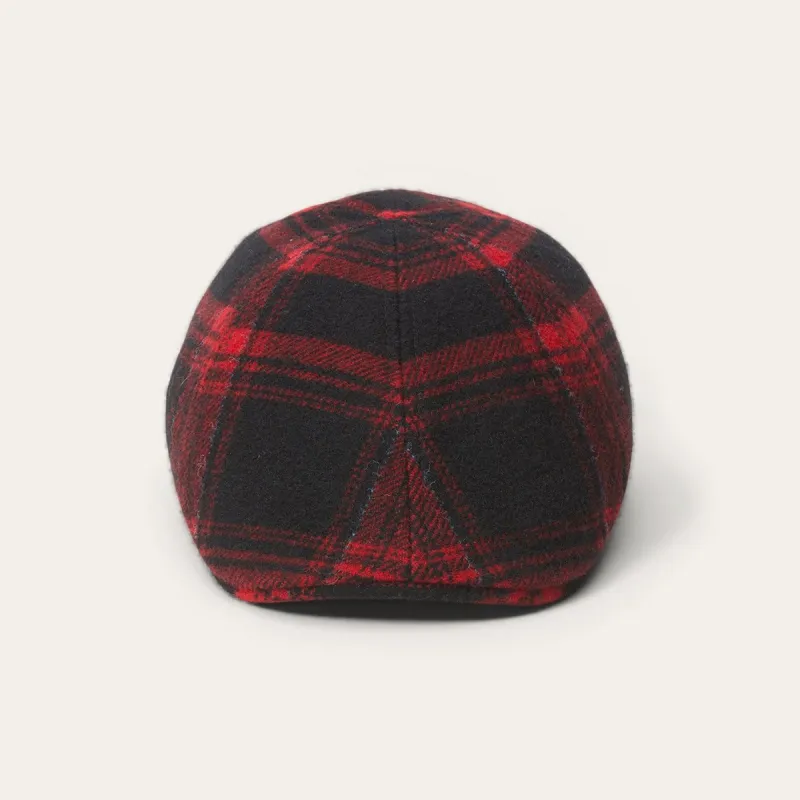 Texas Virgin Wool Check Cap sold by Stetson