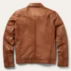 Zip-Front Lightweight Leather Jacket sold by Stetson