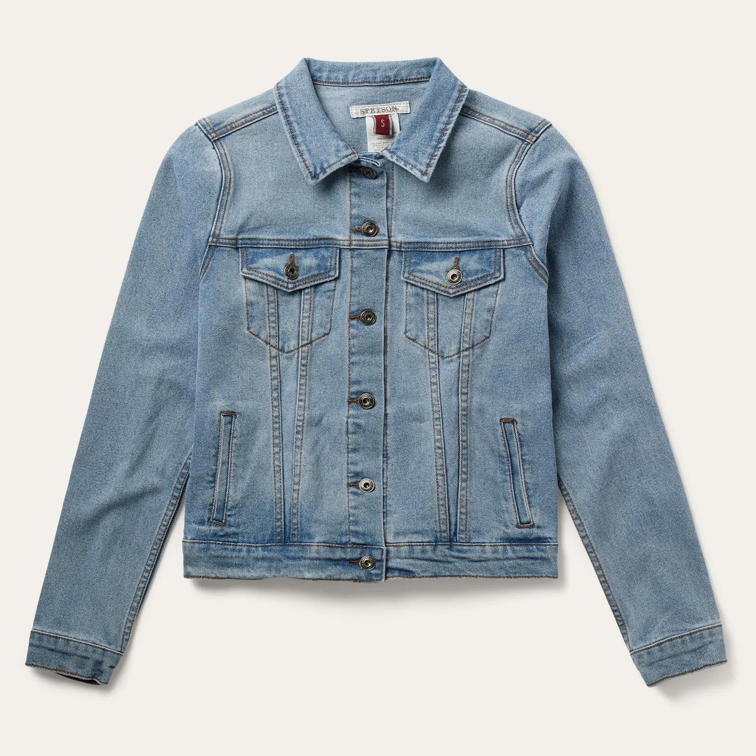 Stretch Denim Jacket sold by Stetson