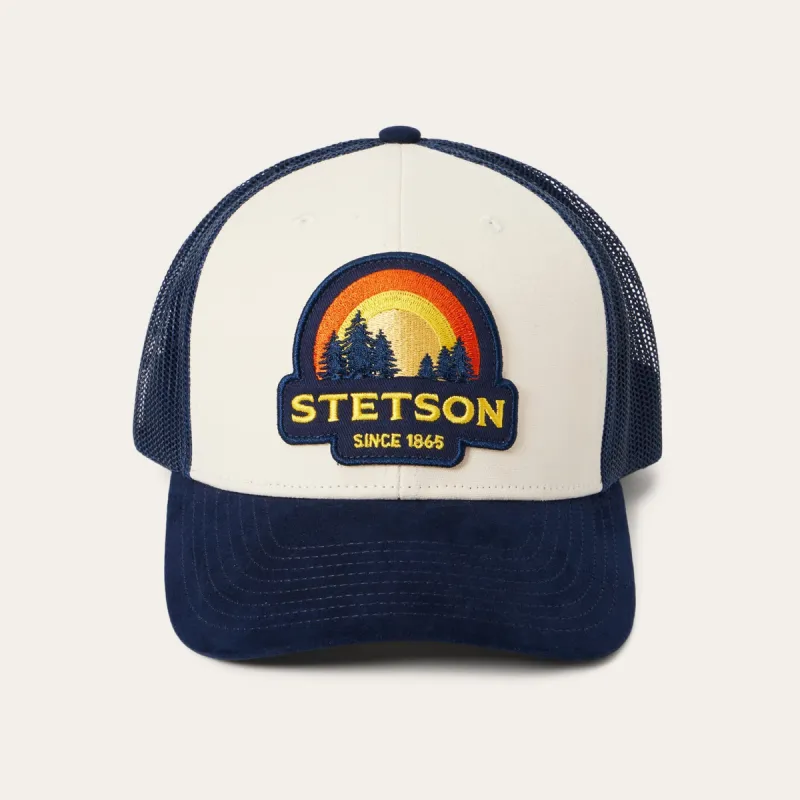 Cream Sunset Trucker Cap sold by Stetson