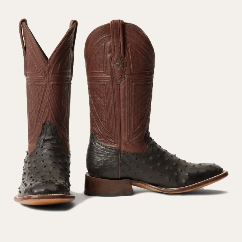 Dillon Ostrich Boots sold by Stetson