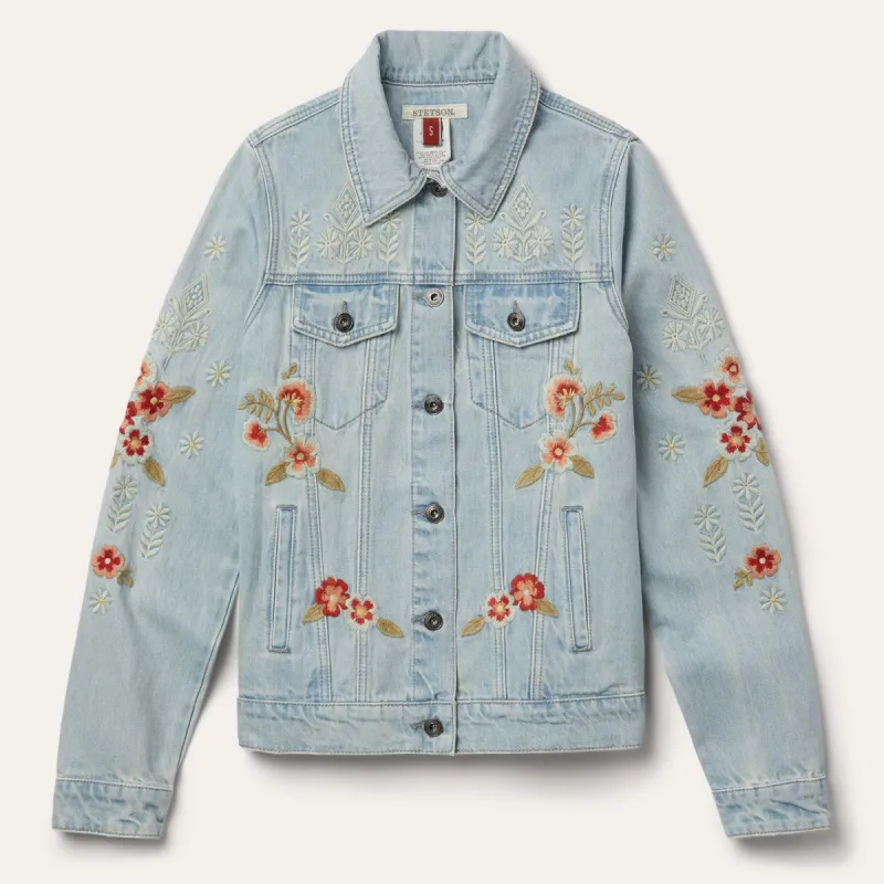 Embroidered Denim Jacket sold by Stetson