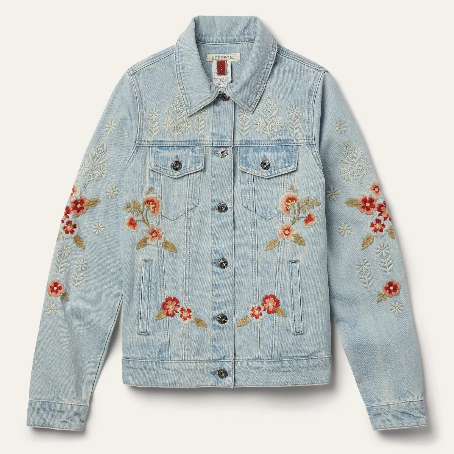Embroidered Denim Jacket sold by Stetson